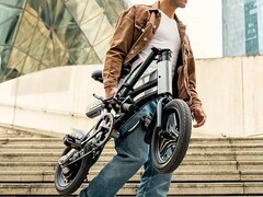 LC2: Vikbar e-cykel sägs vara mycket portabel. (Bildkälla: Jimove)