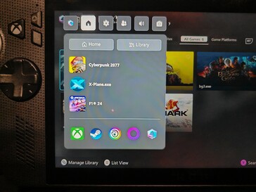 Xbox Game Bar kompakt läge