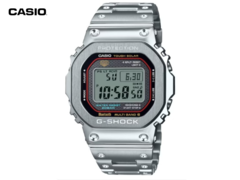 Casio GMW-B5000D-1C (bilden) har en röd accentring runt den inre kanten av metallramen. (Bildkälla: Great G-Shock World)