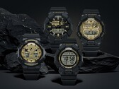 Casio har släppt nya G-Shocks i svart och guld (bilden) i USA. (Bildkälla: Casio)