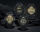 Casio har släppt nya G-Shocks i svart och guld (bilden) i USA. (Bildkälla: Casio)