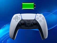 Ny DualSense PS5-handkontroll visas med batteriikon (Bildkälla: Sony PlayStation med ändringar)