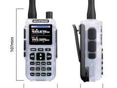 Läckt Baofeng Mini MK2 (Bildkälla: M0FXB på YouTube)