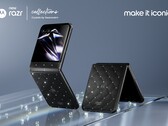 Motorolas Razr 70 har prydts med Swarovski-kristaller