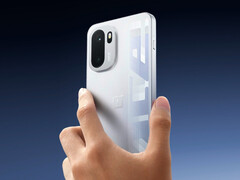 OnePlus Ace 6 i sin Quicksilver-finish. (Bildkälla: OnePlus)