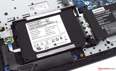 256-GB SSD when inserted