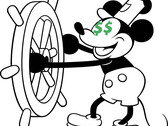 Disney höjer priserna på sina streamingtjänster igen, bara ett år efter den senaste prishöjningen. Musse Pigg på bilden. (Bild: Steamboat Willy från Disney [in public domain] w/ edits)