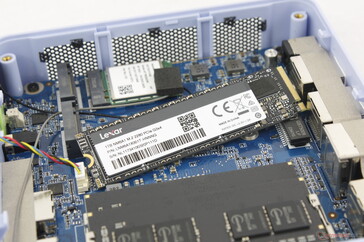 Upp till två PCIe4 x4-enheter stöds