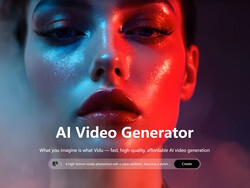 Vidu.com videogenerator (bildkälla: Skärmdump på Vidu.com)