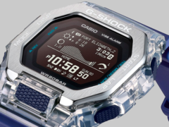 De nya Casio GBX-100S-klockorna kommer att byta ut det solida hartsfodralet mot ett klart skelettliknande skal och kombinera det med en borstad rostfri stålring. (Bildkälla: Casioblog)