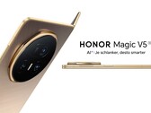 Honor Magic V5 lanseras i Hong Kong nästa månad. (Bildkälla: Honor)