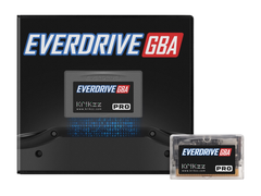 En bild av Krikkz Everdrive GBA Pro Flash Cart med dess förpackning (bildkälla: Krikkz)