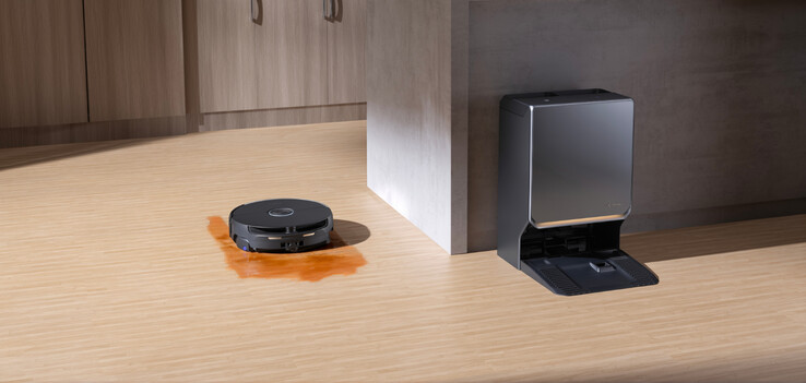 Narwal Flow 2 moppar med ett 60 °C Track-Mop moppsystem.