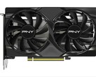 PNY RTX 5060 Overclocked kommer med en kylare med dubbla fläktar och en helsvart design. (Bildkälla: Best Buy)