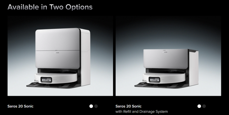 Roborock Saros 20 Sonic robotdammsugare. (Bildkälla: Roborock)