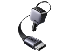 Ugreen har lanserat sin 90W Retractable Car Charger på marknader över hela världen. (Bildkälla: Ugreen)
