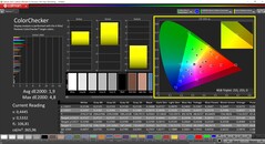 CalMAN ColorChecker kalibrerad (målfärgrymd P3)