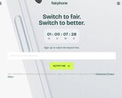 Fairphone 6 kan komma att offentliggöras den 25 juni kl. 11.00 CET (skärmdump från: Fairphone.com).