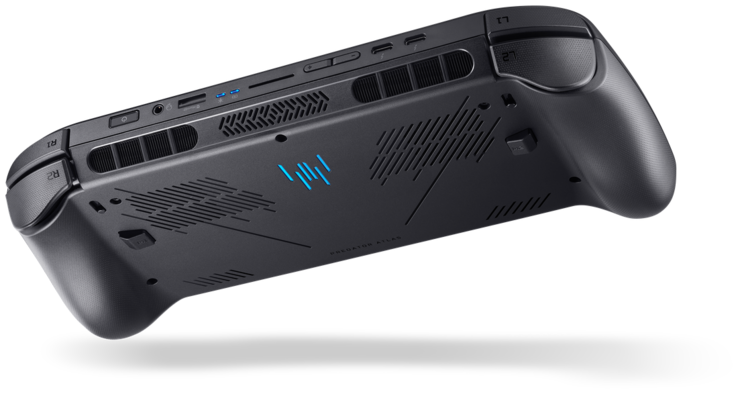 Predator Atlas 8 sett bakifrån.