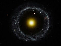En bild som visar Hoag's Object.