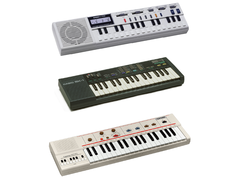 En bild som visar Casio VL-1, SK-1 och MT-40.