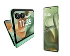 Edge 60 och Razr 60 kommer båda att säljas i en slående grön färgskala. (Bildkälla: via Ytechb)