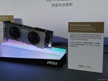 MSI N260GTX Lightning var utrustad med ett Twin Frozr-system med två fläktar