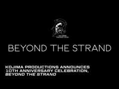 En banner som tillkännager Kojima Productions Beyond The Strand 10-årsjubileumsevenemang (bildkälla: Kojima Productions)