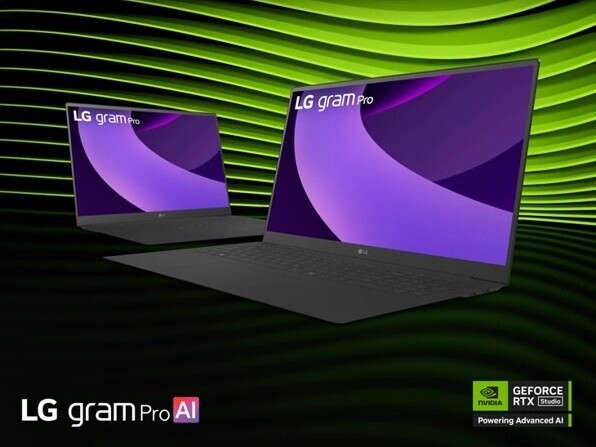 LG Gram Pro 16Z90TR och 17Z90TR-modellerna väger bara 1,3 kg (3 lbs) respektive 1,4 kg (3,2 lbs) (Bildkälla: LG)