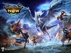 Key art för Velkhana-evenemanget i Monster Hunter Now.