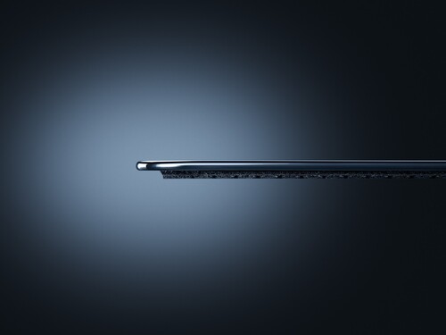 Tjockleken på Razer Atlas Pro musmatta visas