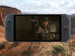 Red Dead Redemption Switch 2-uppgradering körs på handhållen enhet (Bildkälla: Rockstar Games, Nintendo med ändringar)