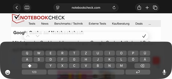 Liggande tangentbord