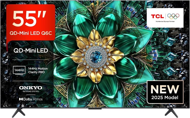 TCL har lanserat LED-TV:n Q6C QD-Mini i Europa. (Bildkälla: TCL)