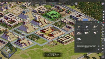 Bild: En skärmdump från spelet Tlatoani: Aztec Cities.