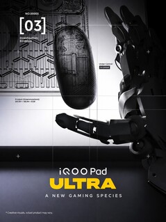 iQOO Pad Ultras interna konstruktion och kylkomponenter