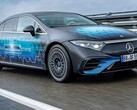 En EQB-prototyp med 750 mils räckvidd från ett solid state-batteri. (Bildkälla: Mercedes-Benz)
