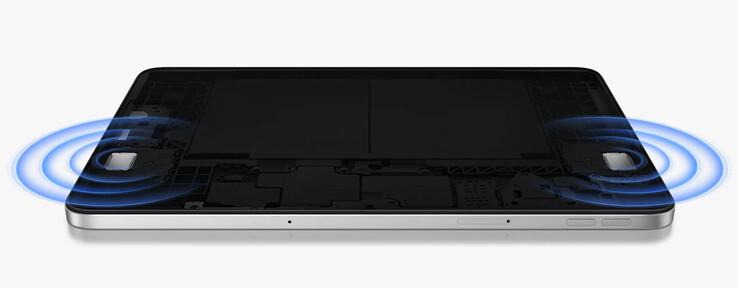 Redmi Pad 2 9.7 innehåller också stereohögtalare.