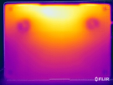 Spänningsprovning vid yttemperatur (botten)