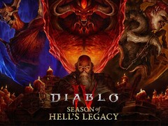 Banner för Diablo 4: Season of Hell's Legacy visas