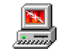 Infinity Blade II finns nu tillgängligt på PC (inofficiellt). (Bildkälla: MS Windows 95 och Infinity Blade II, med ändringar)