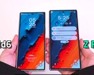 En hands-on video av en Samsung Galaxy Z Fold7 dummy, också jämfört direkt med föregångaren. (Bildkälla: TheSinza, Youtube)