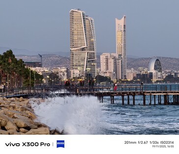 Vivo X300 Pro 200 mm utan telekonverter.