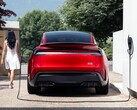 Tesla Model Y laddas.