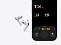 En bild av Apple AirPods Pro 3 bredvid en iPhone