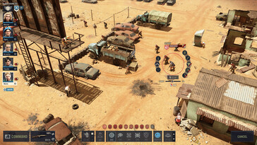 Bild: En skärmdump från spelet Jagged Alliance 3.