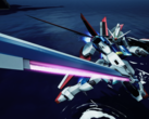 Bilden visar en skärmdump från Mobile Suit Gundam Seed Battle Destiny Remastered. (Bildkälla: Steam)