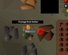 Ett klipp som visar en bot i Old School RuneScape