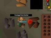 Ett klipp som visar en bot i Old School RuneScape