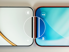 Närbild som framhäver de smala ramarna på OnePlus 15T.